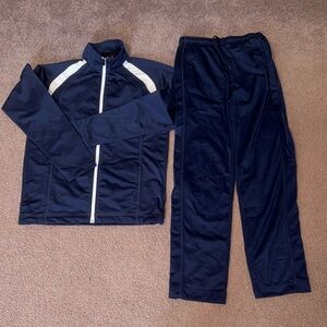 Port Authority Sport-Tek track suit NEW youth large